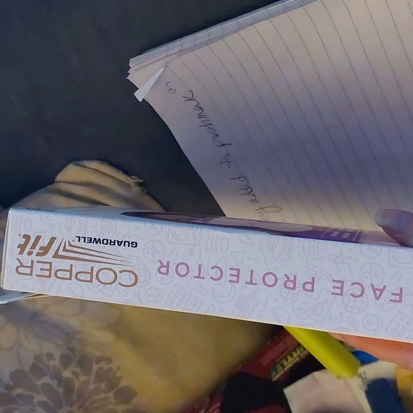 Copper Fit Guardwell Face Protector *New in box*Onesize fits most Youth 8+ - Picture 6 of 6